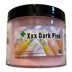 DND Powder 4fl.oz Acrylic Dark Pink Acrylic Powder Big 8onz. Profesional Nails